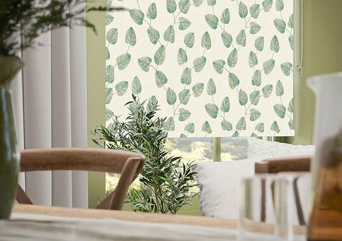 Alessio, Green Jewel - Roller Blind - Image 5